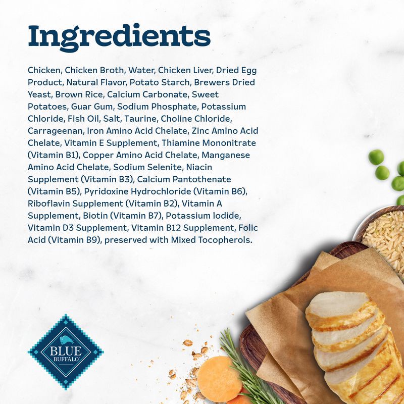 slide 6 of 11, Blue Buffalo Tastefuls Natural Tender Morsels Wet Cat Food with Chicken Entrée - 3oz, 3 oz