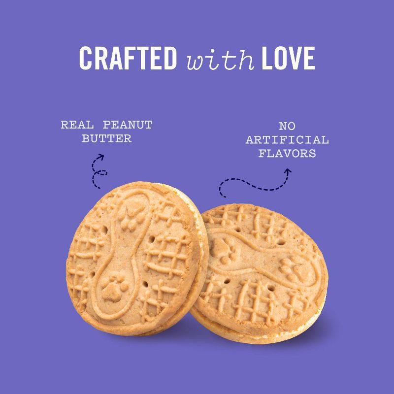 slide 3 of 7, Three Dog Bakery Puppy Peanut Butter Dog Treats - 11.8oz, 11.8 oz