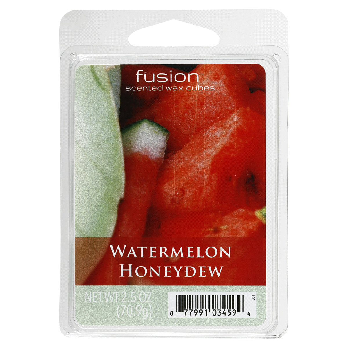 slide 1 of 1, Fusion Watermelon Honeydew Scented Wax Cubes, 2.5 oz