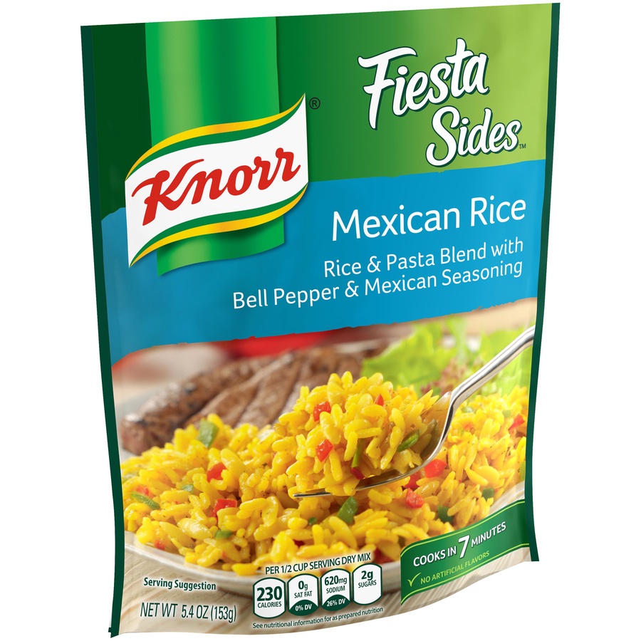 slide 2 of 5, Knorr Fiesta Sides Dish Mexican Rice, 5.4 oz