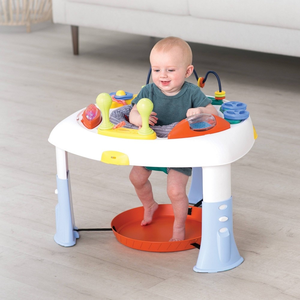 slide 6 of 18, Infantino Go gaga! 3-in-1 Sit Play & Go Let's Make Music Entertainer & Play Table, 1 ct
