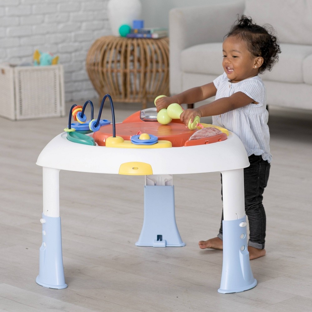 slide 7 of 18, Infantino Go gaga! 3-in-1 Sit Play & Go Let's Make Music Entertainer & Play Table, 1 ct