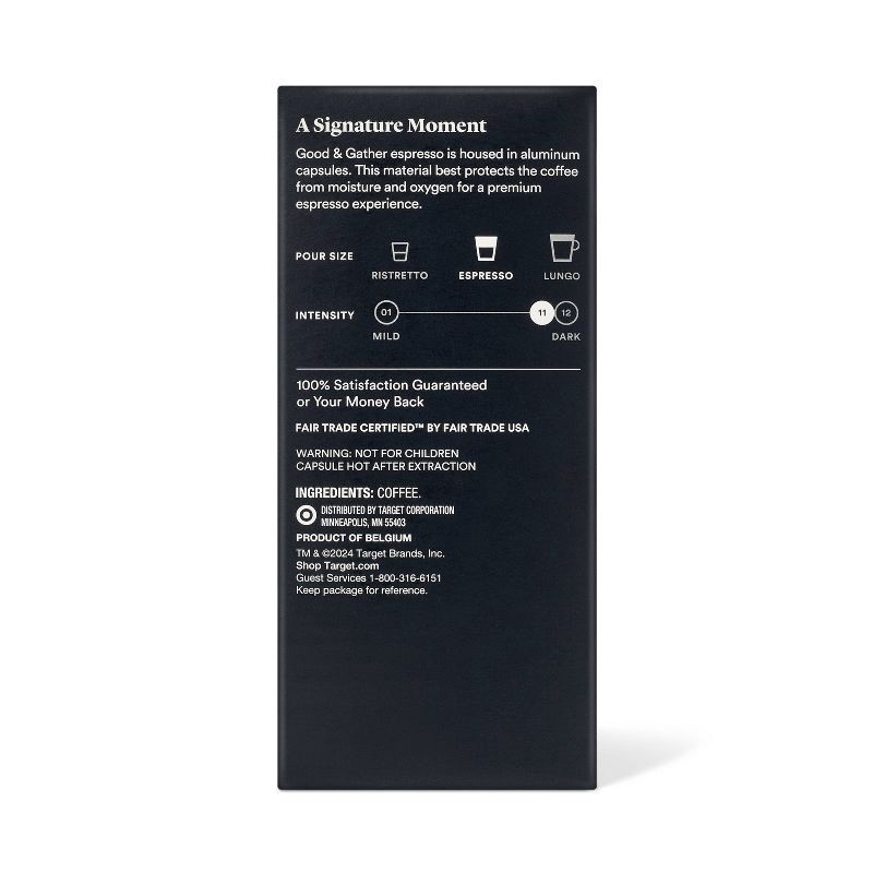 slide 2 of 4, Signature Intenso Espresso Altissimo Pods Espresso Roast Coffee - 10ct - Good & Gather™, 10 ct