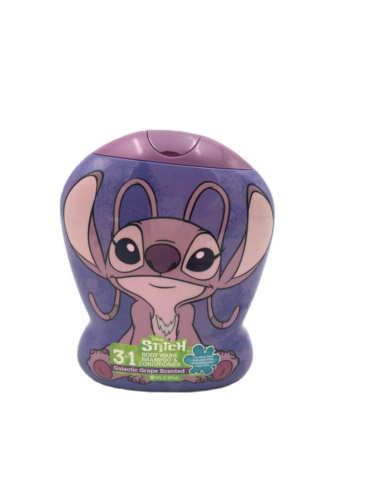 slide 2 of 2, Stitch 3-in-1 Body Wash Shampoo & Conditioner, 14 fl oz