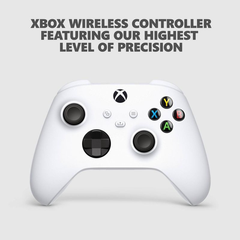 slide 3 of 8, Microsoft Xbox Series S Console: Slim Design, 512GB, Wi-Fi 5, HDMI, Includes AC Adapter & Controller, 1 ct