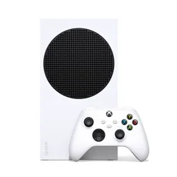 Microsoft Xbox Series S Console: Slim Design, 512GB, Wi-Fi 5, HDMI, Includes AC Adapter & Controller