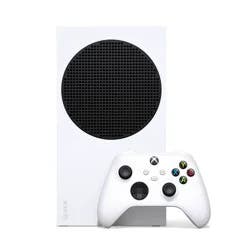 Microsoft Xbox Series S Console: Slim Design, 512GB, Wi-Fi 5, HDMI, Includes AC Adapter & Controller