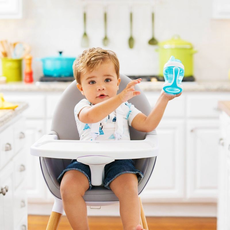 slide 3 of 6, Munchkin Gentle Transition Trainer Cup 4oz - Blue, 4 oz