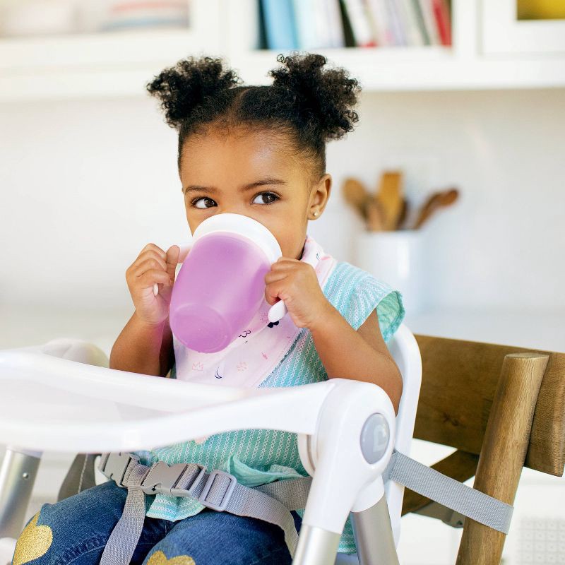 slide 2 of 4, Munchkin Miracle 360° 2pk Trainer Cup - Pink/Purple - 14oz, 2 ct; 14 oz