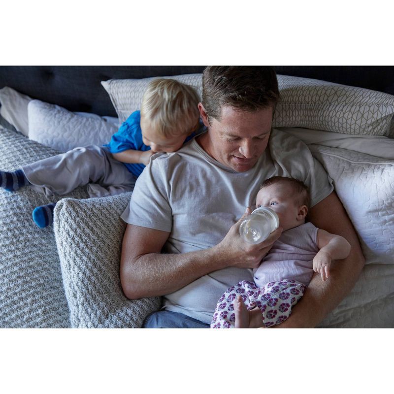 slide 6 of 8, NUK Simply 3pk Natural Bottle with SafeTemp - Neutral - 9oz, 3 ct; 9 oz