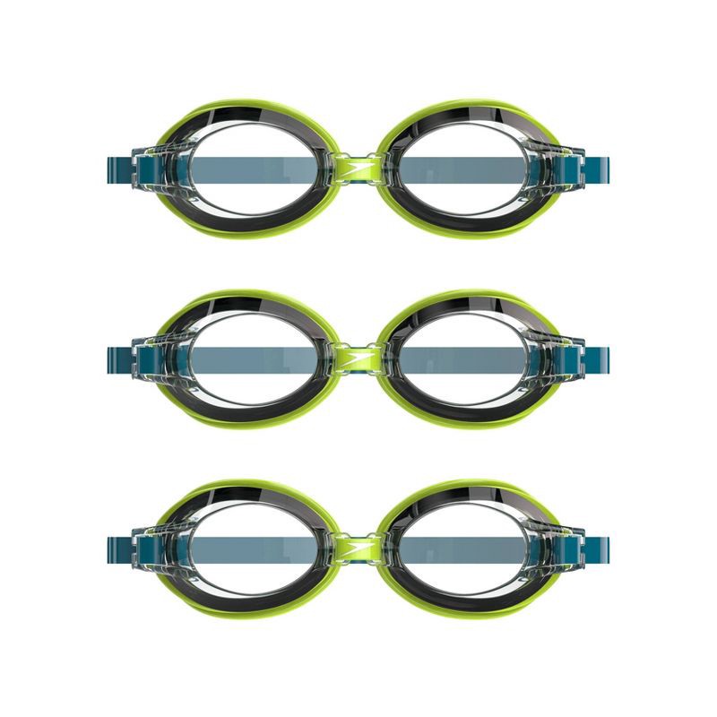 slide 2 of 3, Speedo Junior 3pk Swim Goggles - Lime/Clear, 3 ct