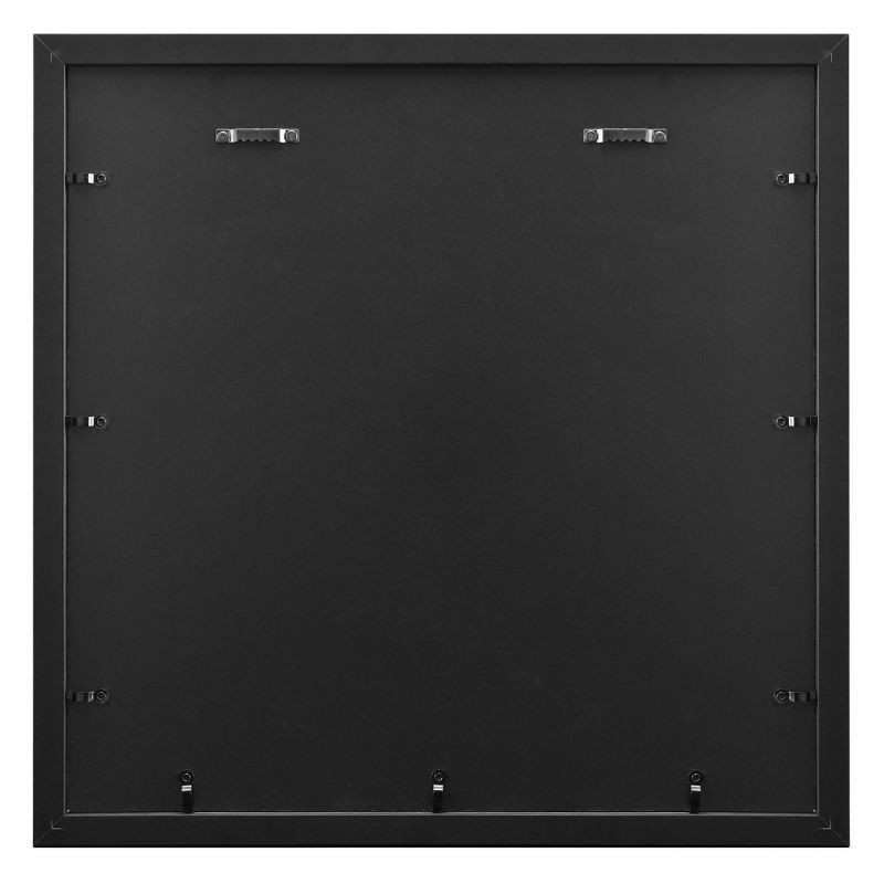 slide 4 of 5, Threshold designed w/Studio McGee 16.26"x16.26" Matted to 4"x6" Gallery Wall Frame Black - Threshold™ designed with Studio McGee: Modern Square Wall Decor, 1 ct