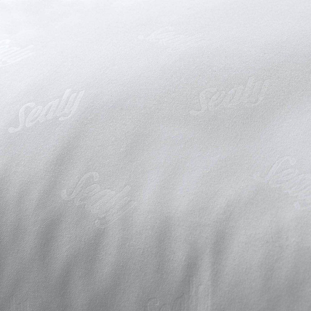 slide 5 of 7, Sealy Standard Clean Comfort Antimicrobial Pillow Protector White, 1 ct