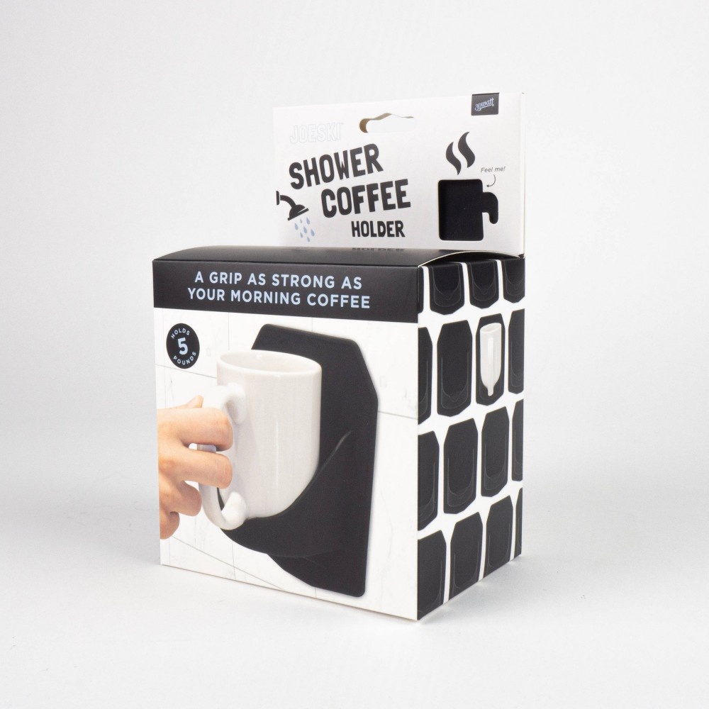 slide 6 of 10, 30 Watt Joeski Shower Coffee Holder Black, 16 oz