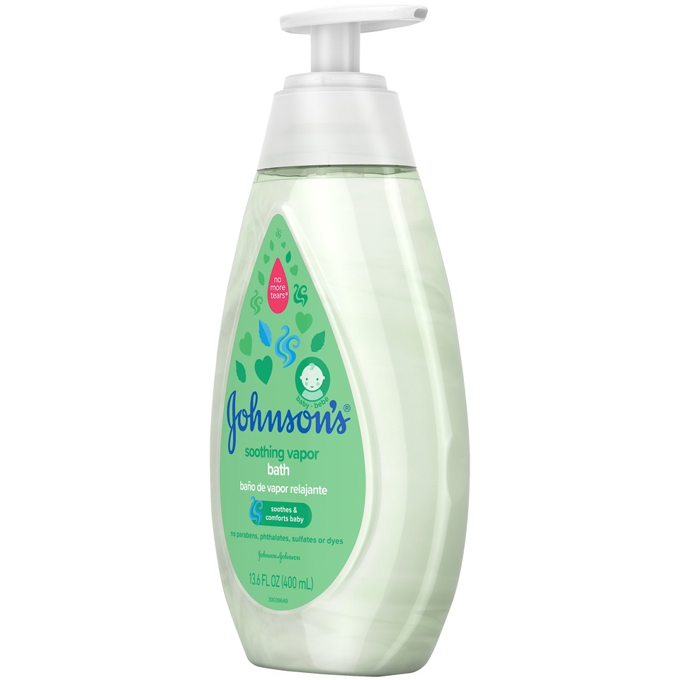Johnson's Baby Soothing Vapor Bath Wash 13.6 fl oz Shipt