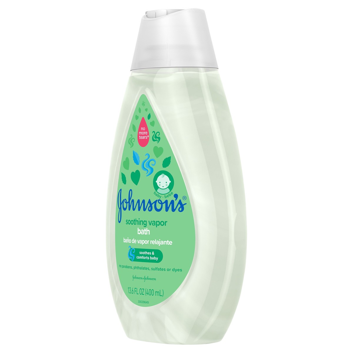 slide 3 of 7, Johnson's Baby Soothing Vapor Bath Wash, 13.6 fl oz