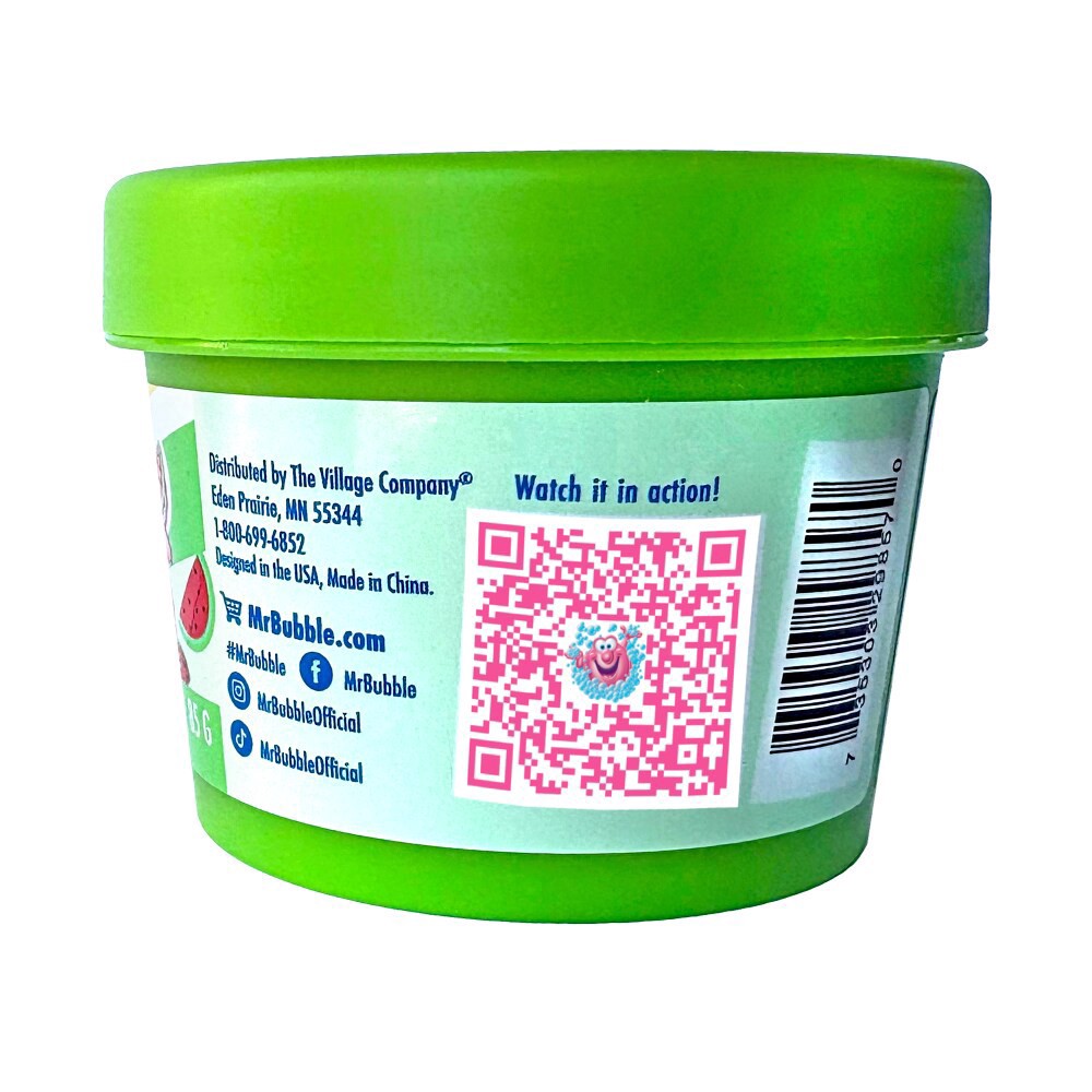slide 4 of 6, Mr. Bubble® Kids Watermelon Bath Dough, 3 oz