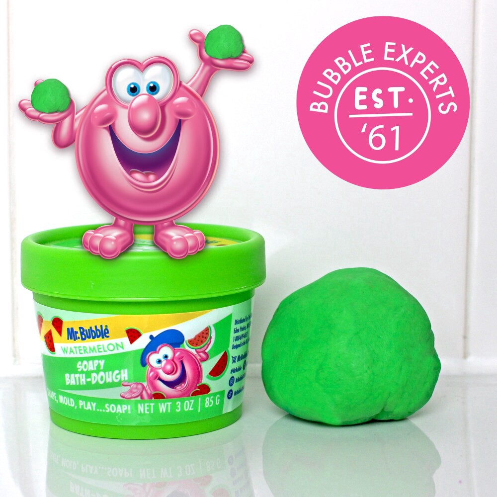 slide 5 of 6, Mr. Bubble® Kids Watermelon Bath Dough, 3 oz
