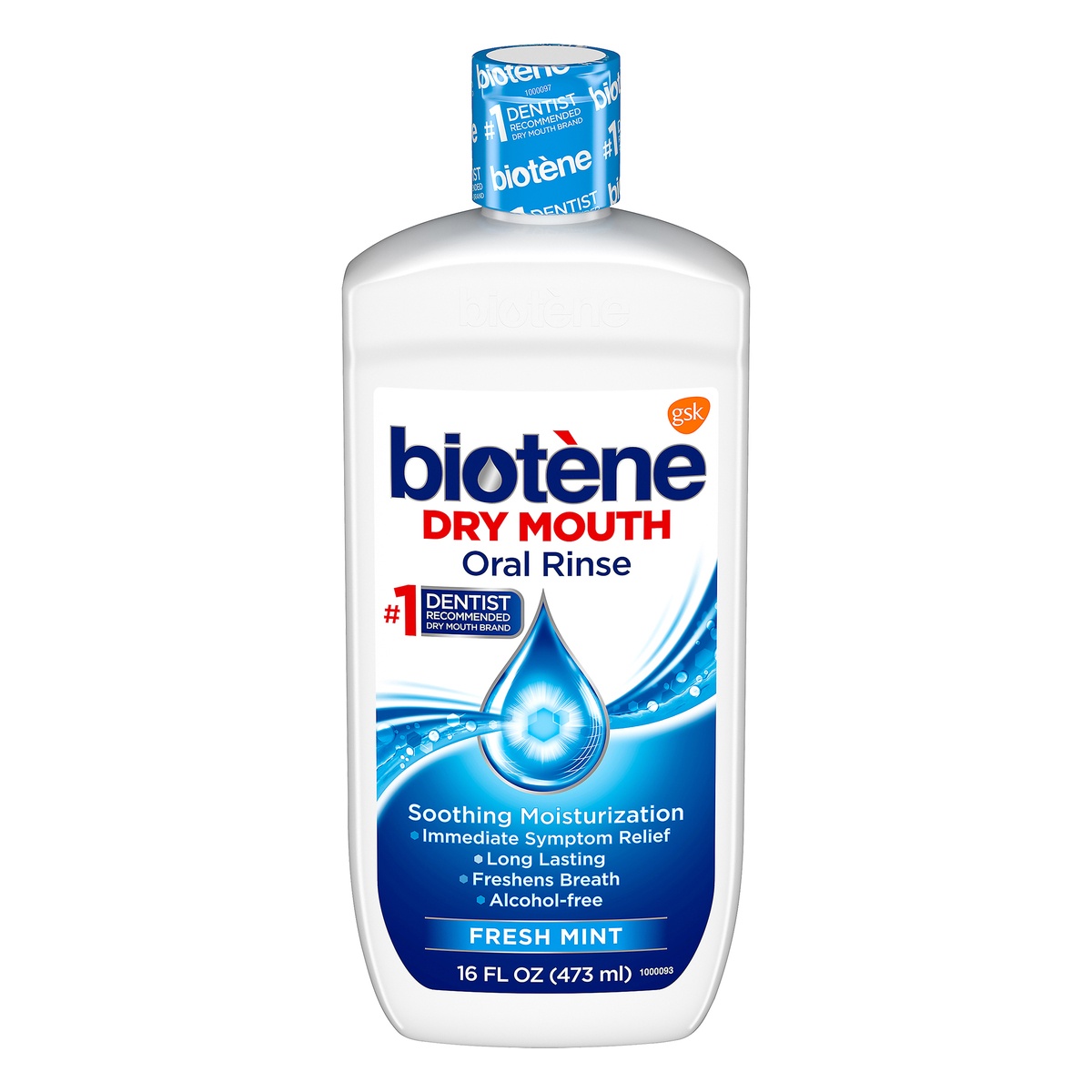 slide 1 of 3, Biotène Original Flavor Moisturizing Oral Rinse, 16 fl oz