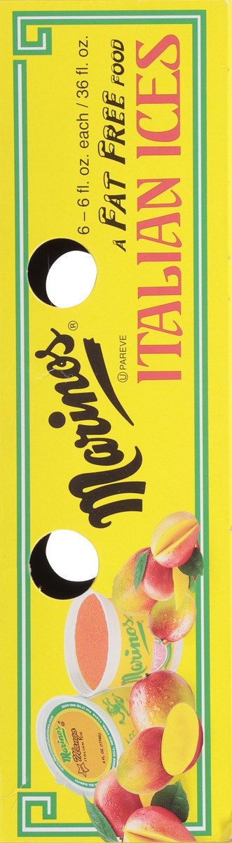 slide 6 of 17, Marino's Fat Free Mango Italian Ices 6 - 6 fl oz Units, 6 ct; 6 fl oz