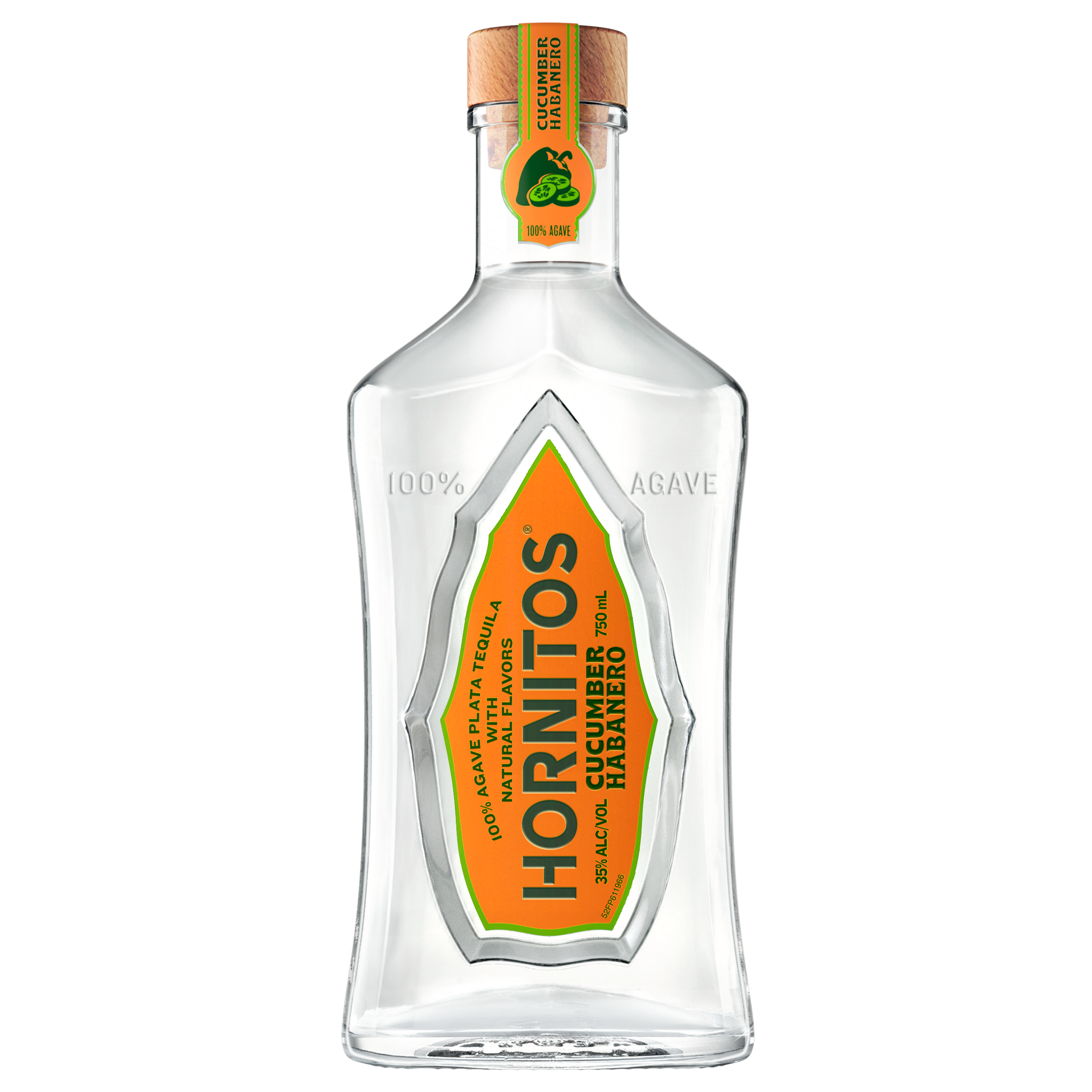 slide 2 of 2, Hornitos Cucumber Habanero Flavored Tequila, 