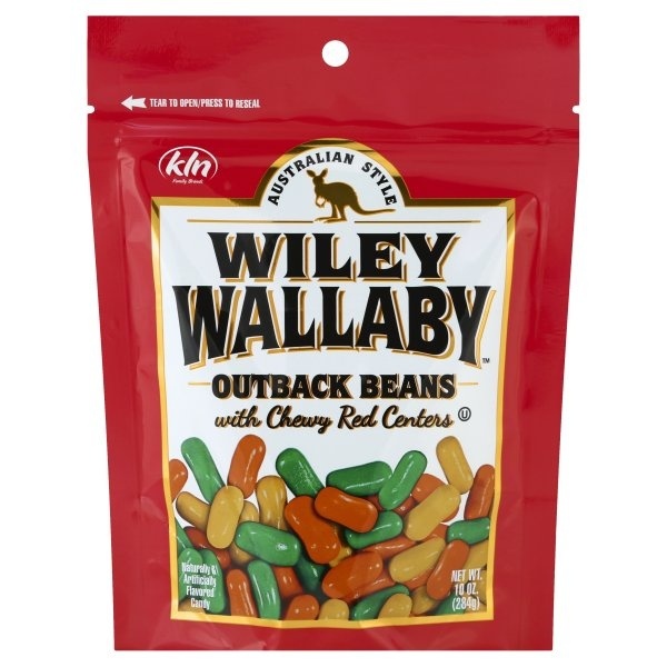 slide 1 of 1, Wiley Wallaby Outback Beans with Chewy Red Centers, 10 oz