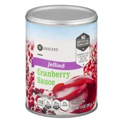 SE Grocers Cranberry Sauce Jellied