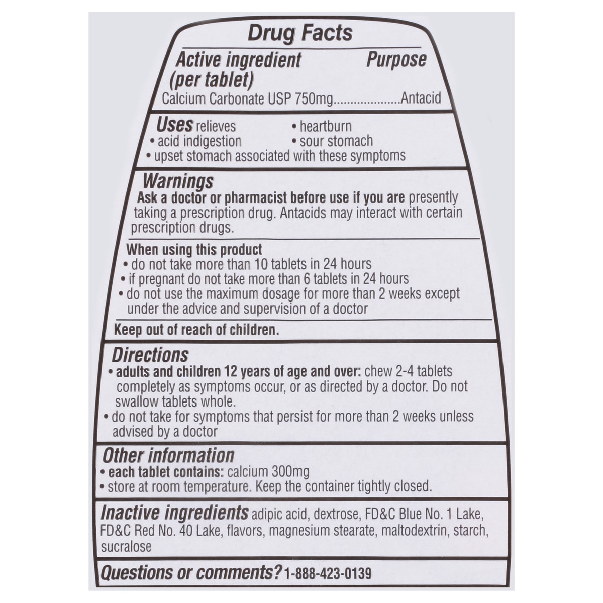 slide 10 of 15, TopCare Extra Strength Antacid Chewable Tablets 2Pk Assorted Berry Flavors, 200 ct