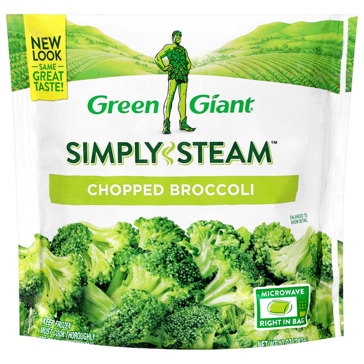 slide 1 of 8, Green Giant Chopped Broccoli, 10 oz