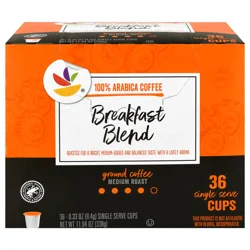 Breakfast Blend Light Roast Single Serve Coffee Cups