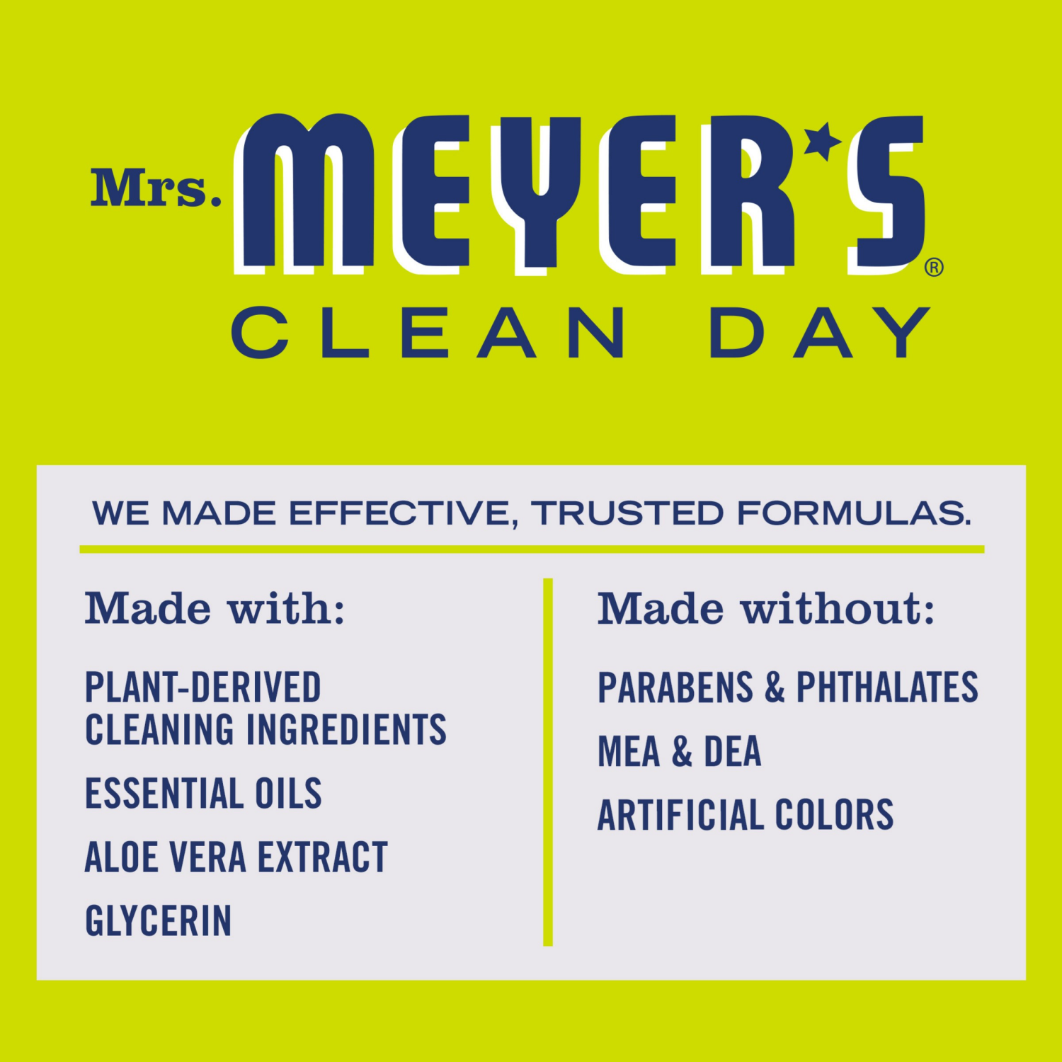 slide 5 of 6, Mrs. Meyer's Refill Lemon Verbena Dish Soap 48 oz, 48 oz