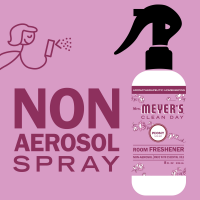 slide 6 of 21, Mrs. Meyer's Clean Day Room Freshener, Peony Scent, 8 Ounce Non-Aerosol Spray Bottle, 8 oz