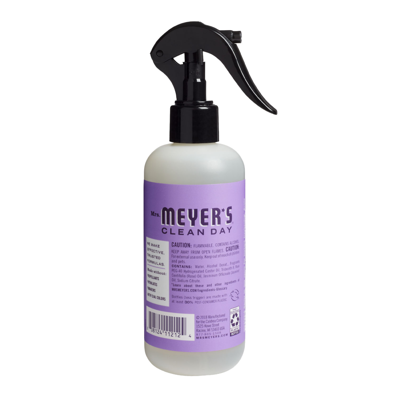 slide 2 of 6, Mrs. Meyer's Clean Day Room Freshener, Lilac Scent, 8 Ounce Non-Aerosol Spray Bottle, 8 oz