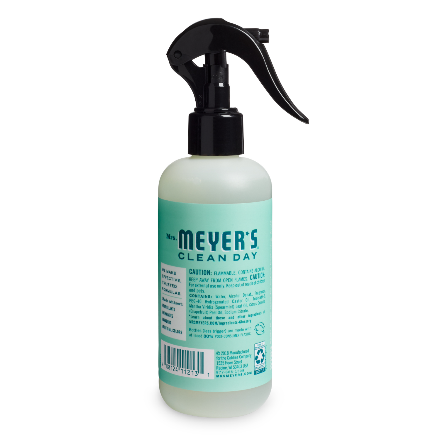 slide 4 of 6, Mrs. Meyer's Clean Day Room Freshener, Mint Scent, 8 Ounce Non-Aerosol Spray Bottle, 8 oz
