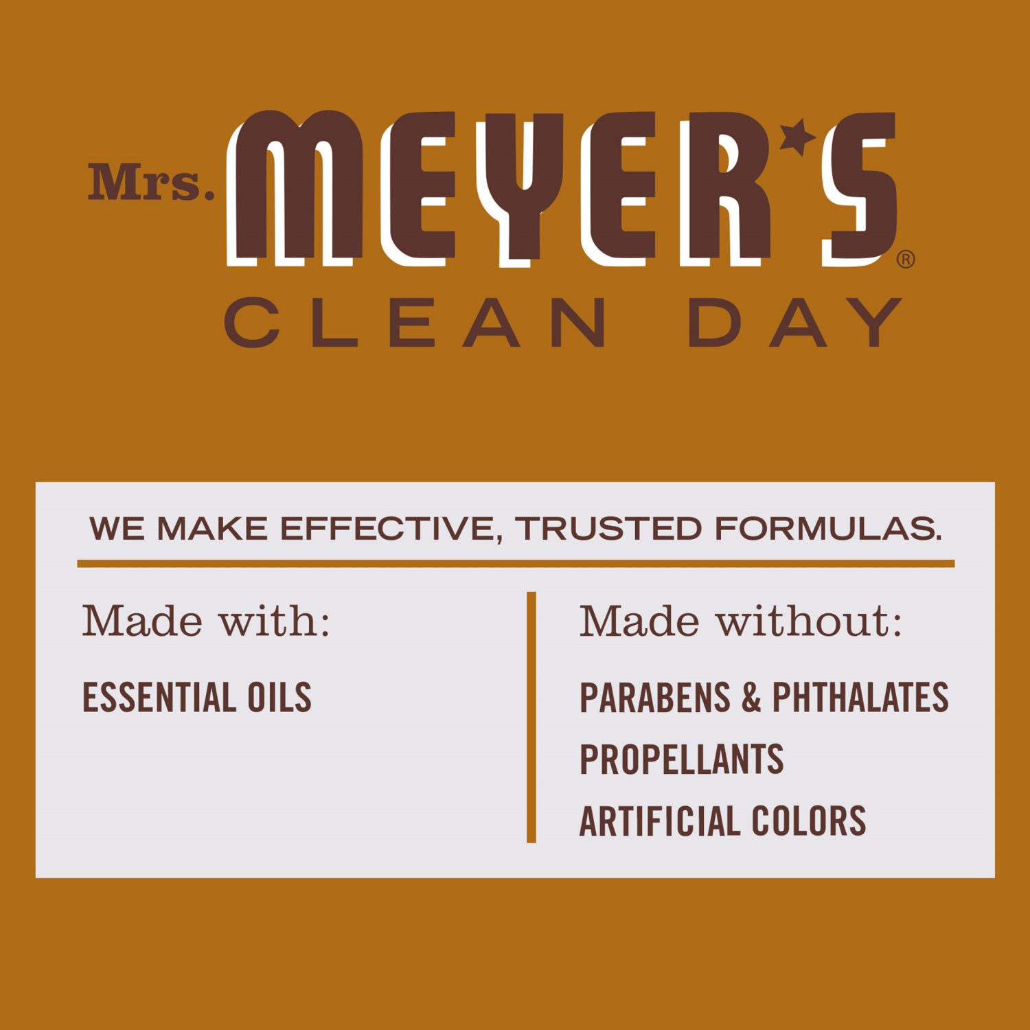 slide 4 of 5, Mrs. Meyer's Clean Day Acorn Spice Room Freshener, 8 fl oz