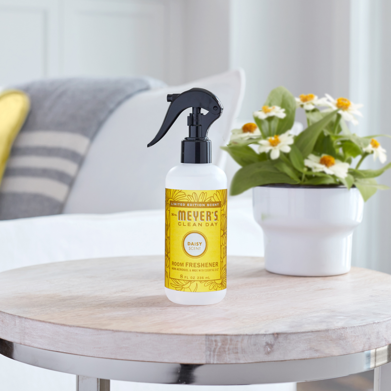 slide 4 of 6, Mrs. Meyer's Clean Day Daisy Room Freshener Spray, 8 fl oz
