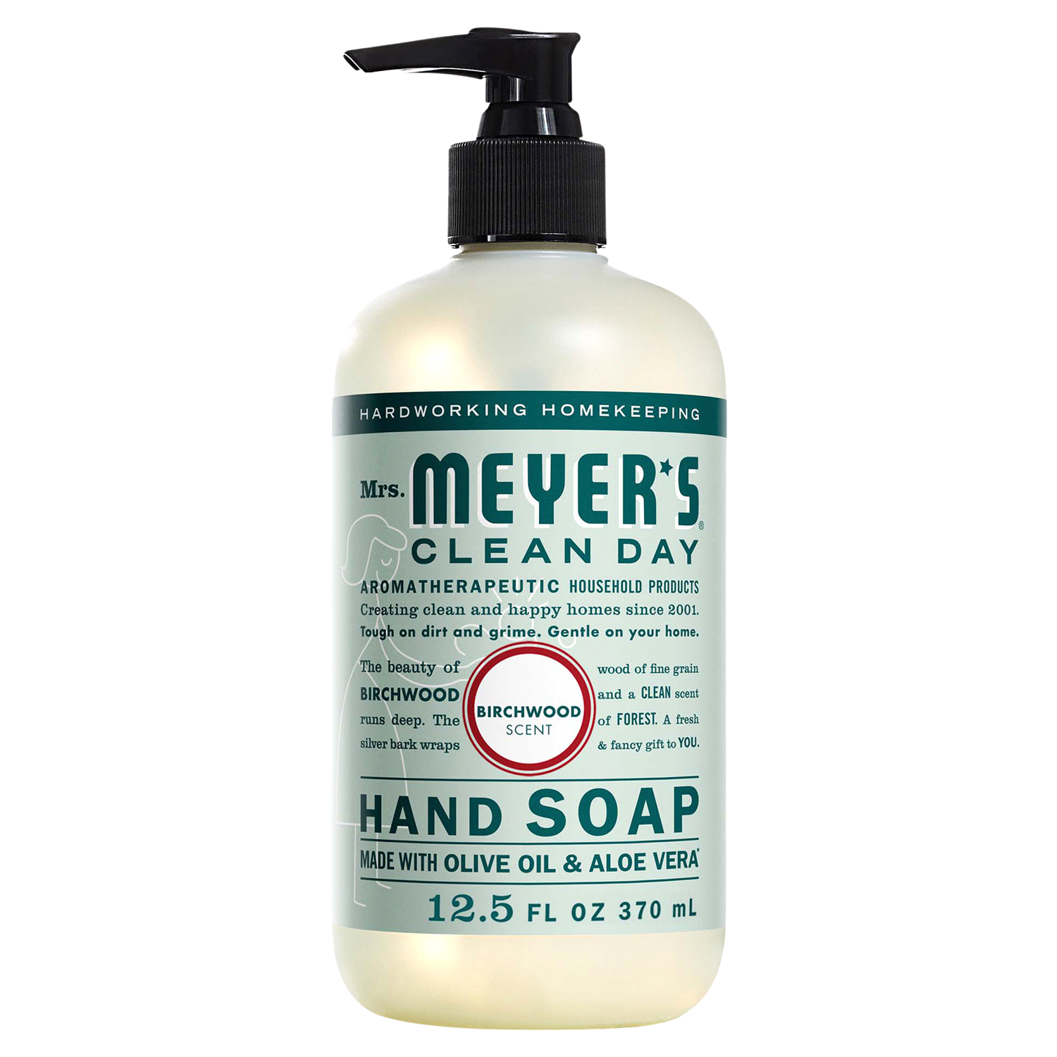slide 1 of 2, Mrs. Meyer's Clean Day Birchwood Scent Hand Soap 12.5 fl oz, 12.5 fl oz
