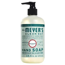 Mrs. Meyer's Clean Day Liquid Hand Soap, Birchwood Scent, 12.5 fl oz