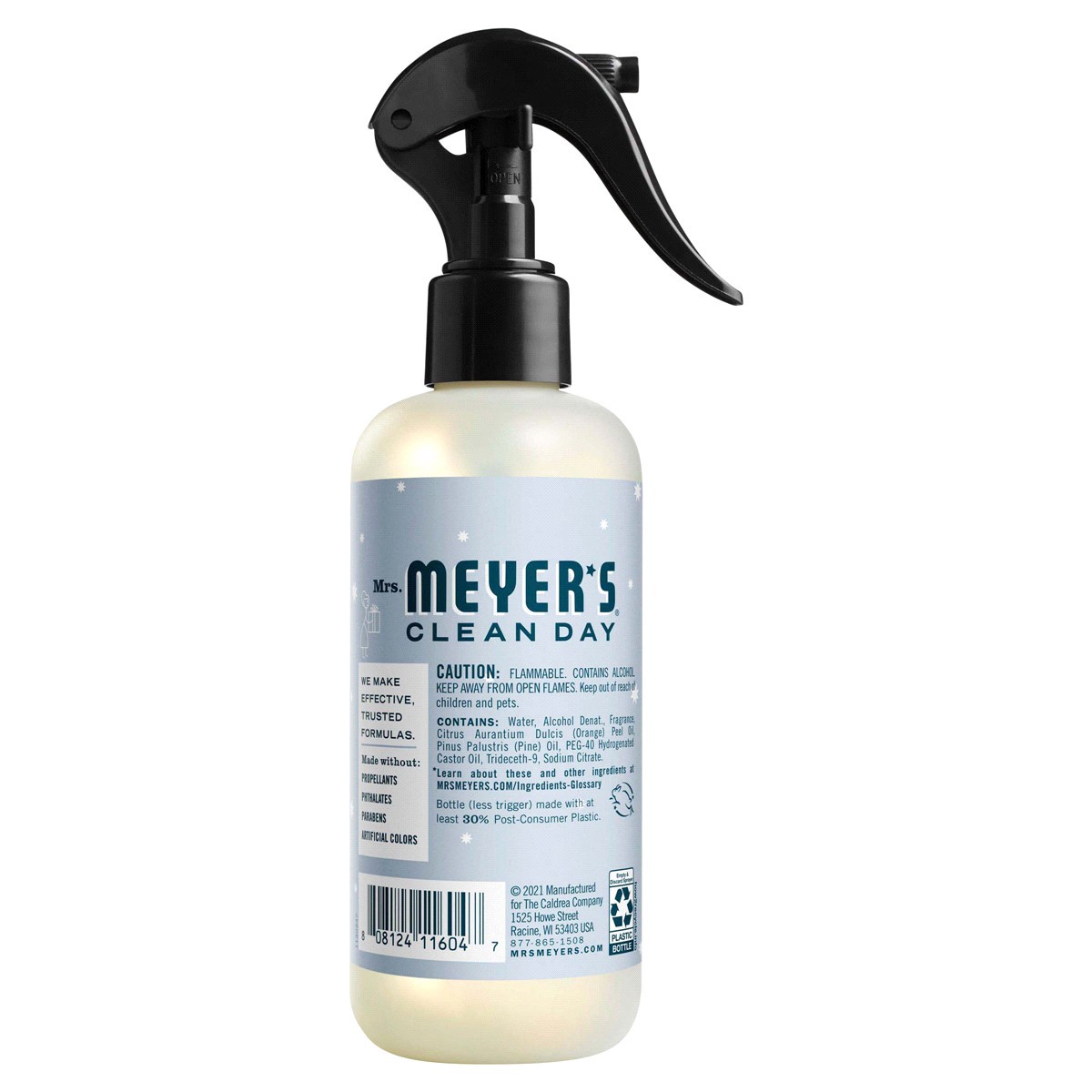 slide 5 of 5, Mrs. Meyer's Mrs. Meyer''s Clean Day Room Freshener, Limited Edition, Snowdrop Scent, 8 fl oz, 8 oz