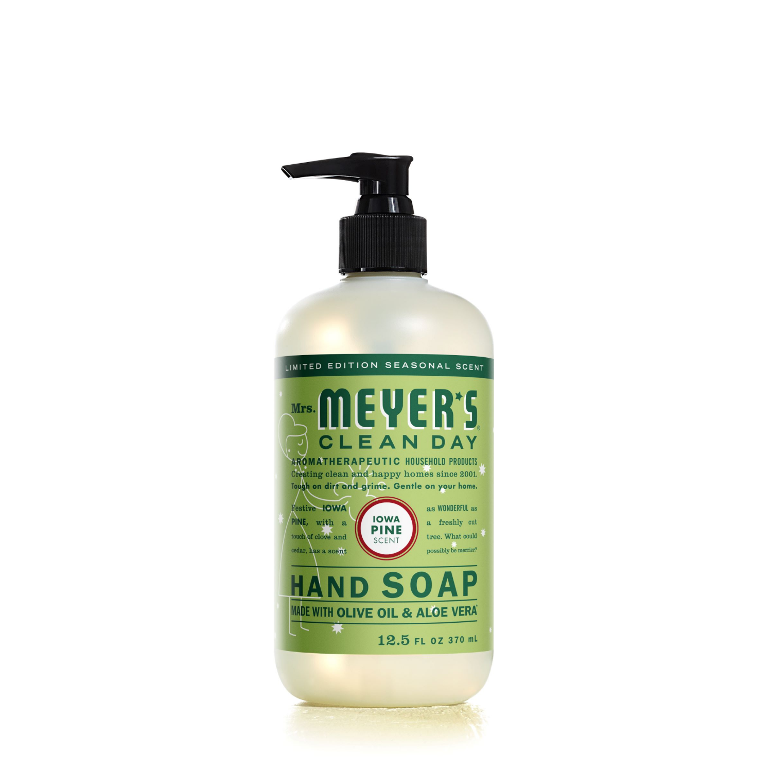 slide 1 of 5, Mrs. Meyer's 12.5-fl oz Pine Hand Soap, 12.5 fl oz