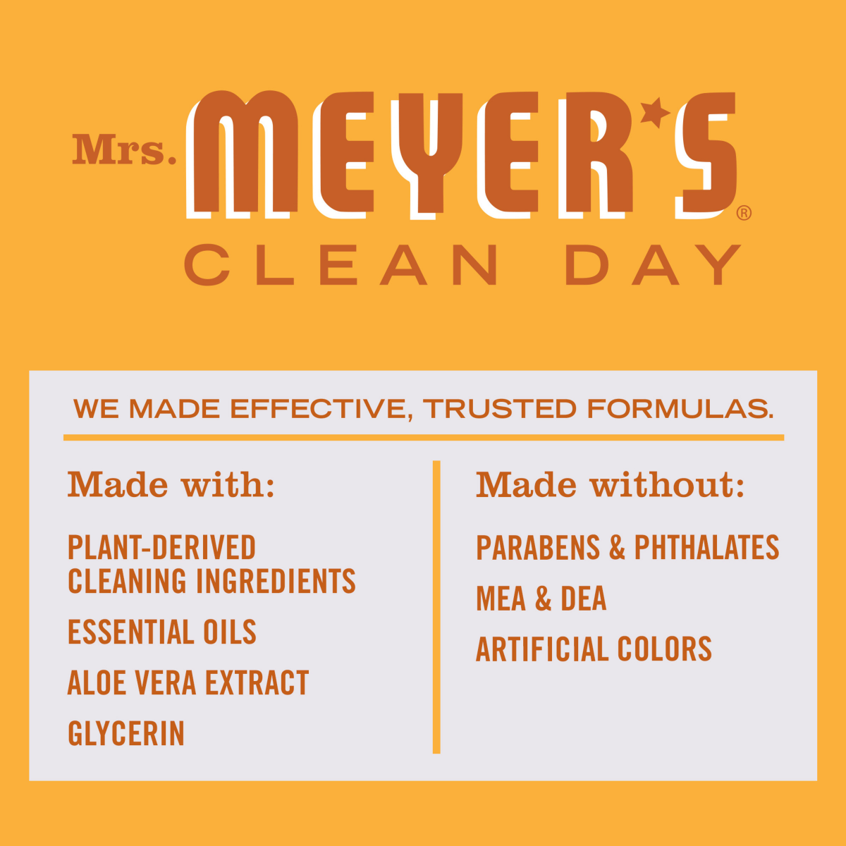 slide 3 of 4, Mrs. Meyer's Clean Day Liquid Dish Soap, Orange Clove Scent, 16 Ounce Bottle, 16 fl oz