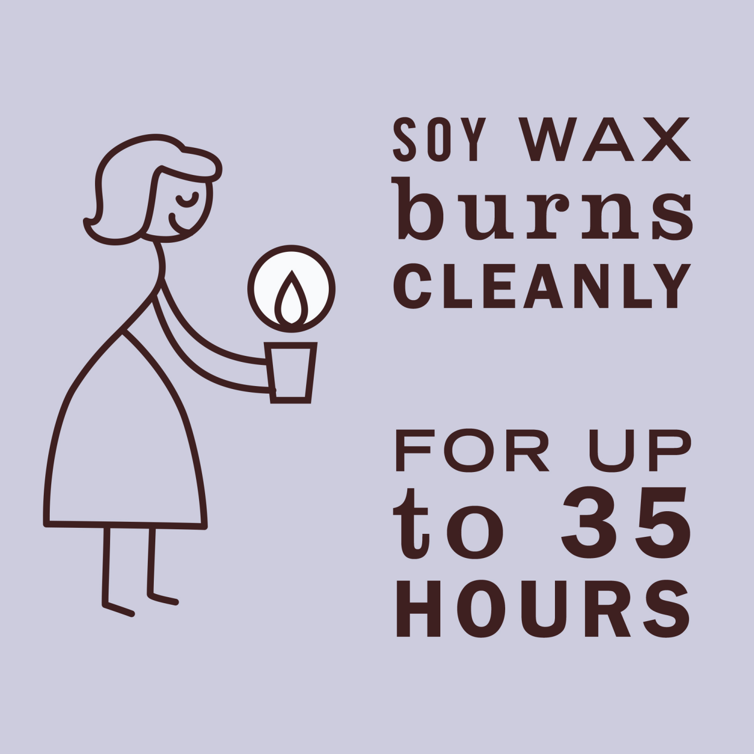 slide 3 of 4, Mrs. Meyer's Clean Day Lavender Large Jar Candle - 7.2oz, 7.2 oz