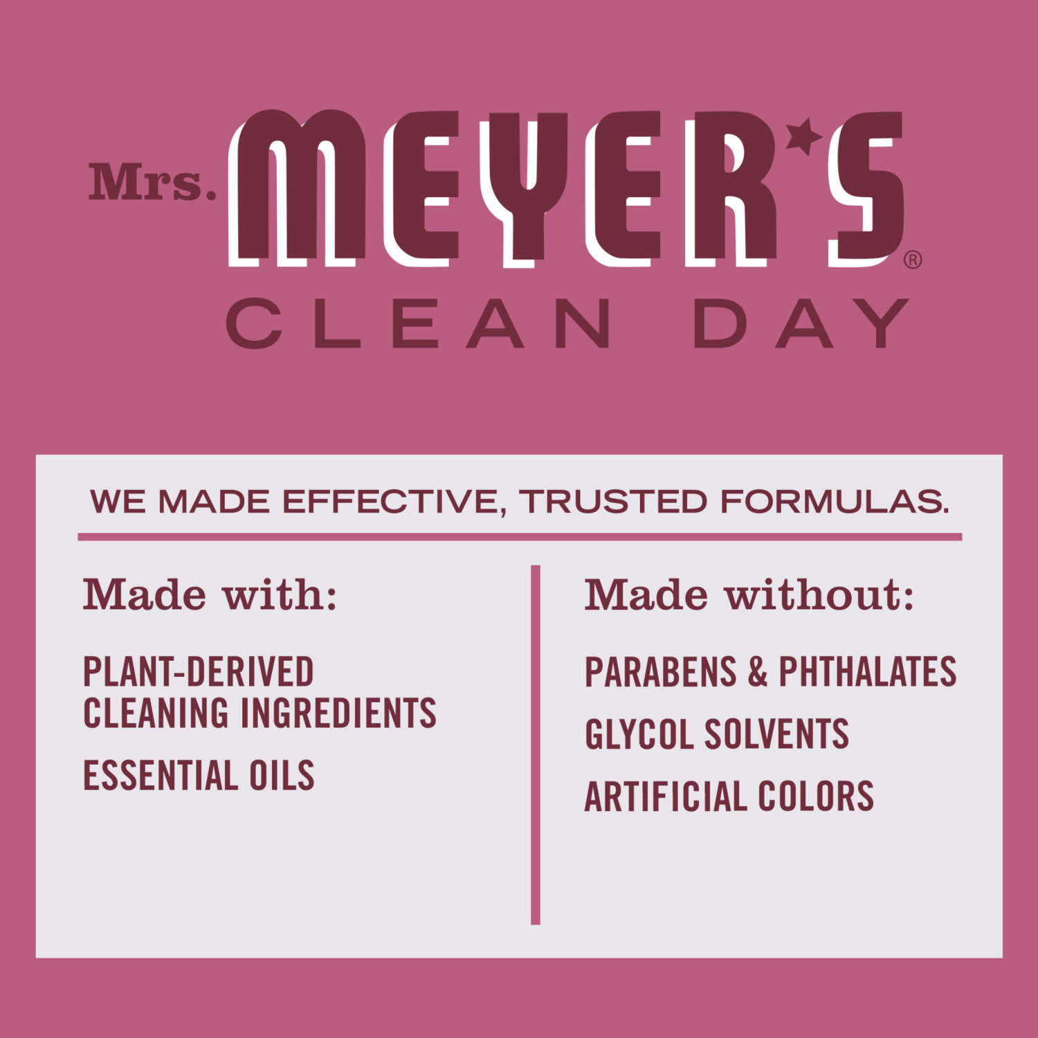 slide 5 of 5, Mrs. Meyer's Clean Day Limited Edition Mum Scent Multi-Surface Everyday Cleaner, 16 fl oz