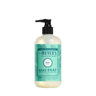 slide 1 of 2, Mrs. Meyer's Mint Scent Hand Soap, 12.5 oz