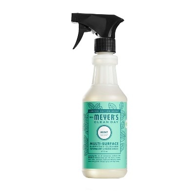 slide 1 of 2, Mrs. Meyer's Mint Scented Multi Surface Everyday Cleaner, 16 oz