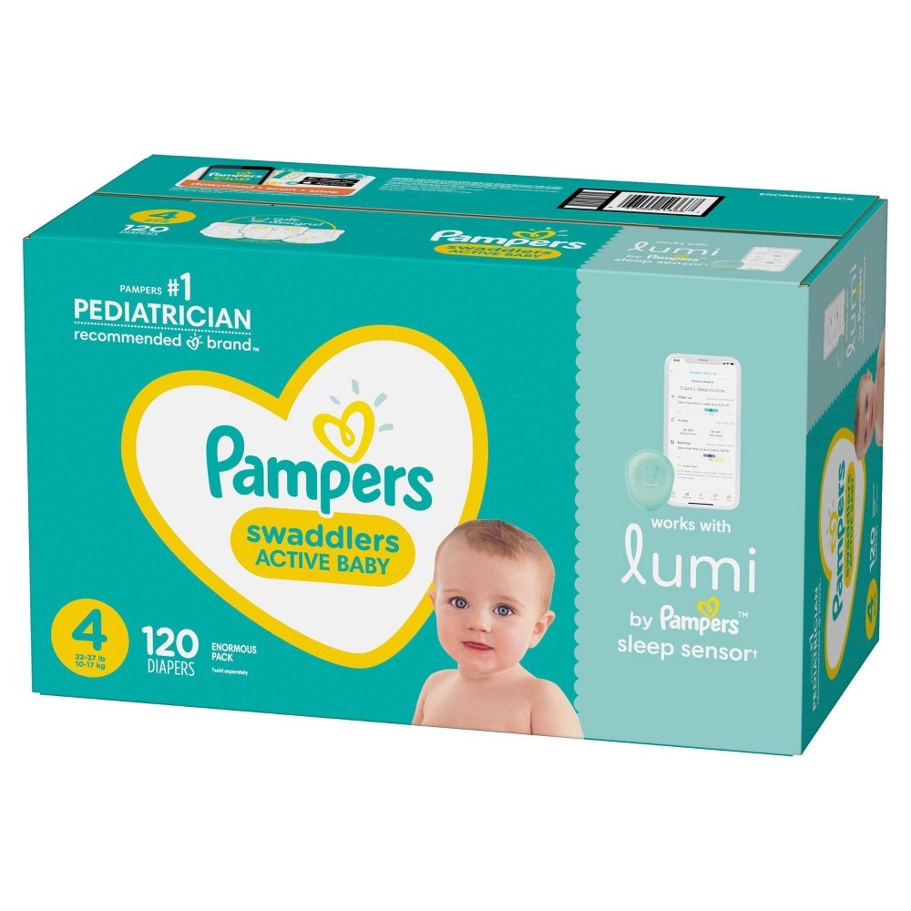 Lumi by Pampers Diapers Enormous Pack - Size 4 x 120 ct | Shipt