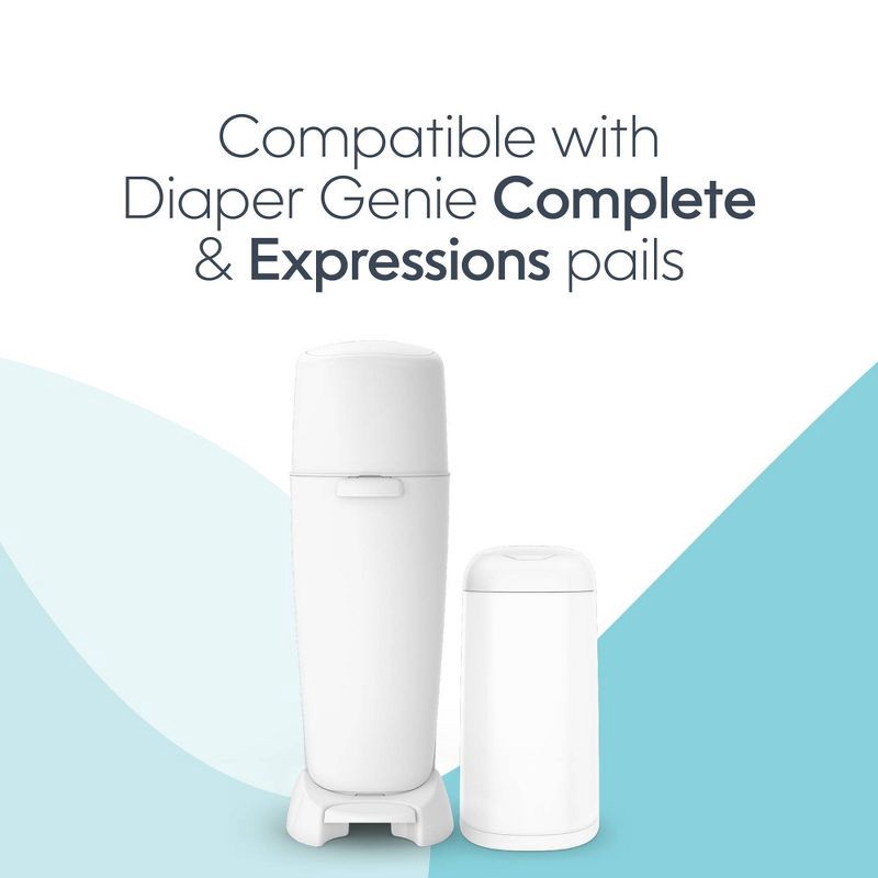 slide 5 of 8, Diaper Genie Diaper Disposal Pail System Refill - 3pk, 3 ct