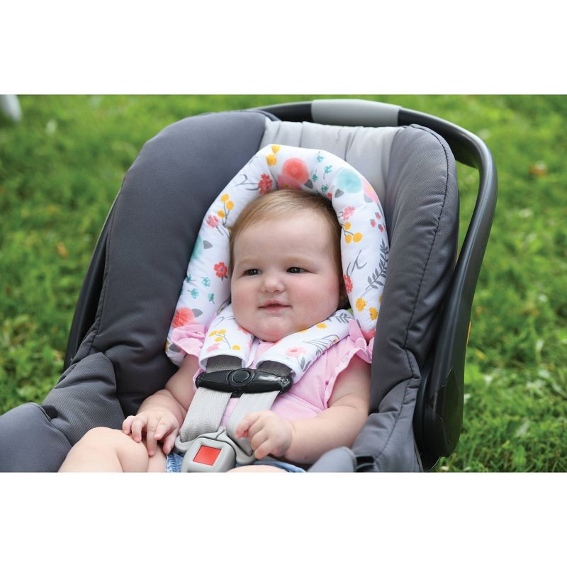 slide 5 of 9, Go by Goldbug Duo Head Support - Floral, 1 ct