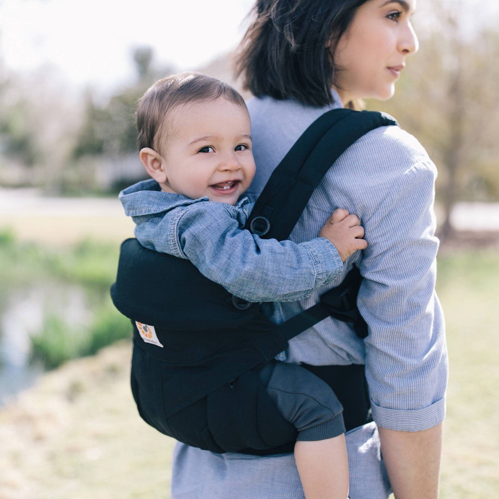 slide 6 of 7, Ergobaby 360 Soft Structured Baby Carrier with Lumbar Support - For babies 12-45 lbs, 1 ct