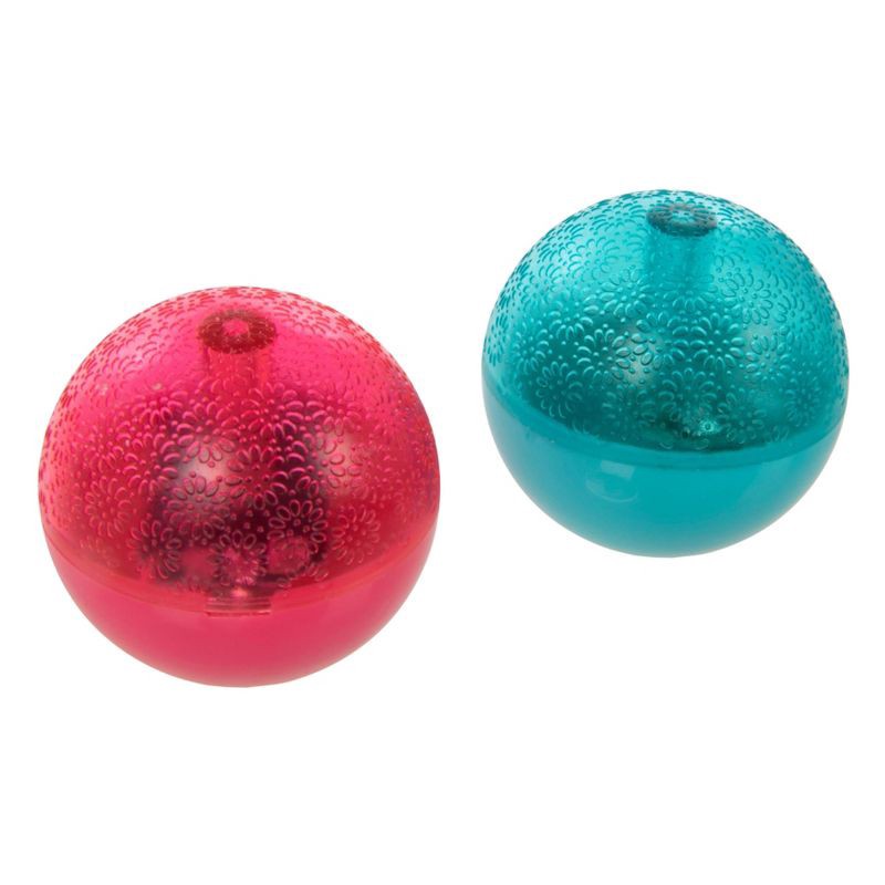 slide 3 of 7, SmartyKat Flicker Balls Cat Toy - 2pk, 2 ct